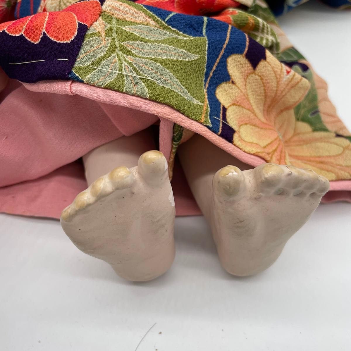 木目込 市松人形　京華　正絹友禅 木目込 市松人形京華正絹友禅